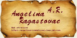 Angelina Ragastovac vizit kartica